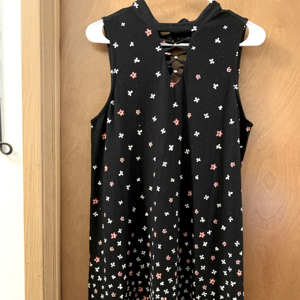 Halter Top Black Dress